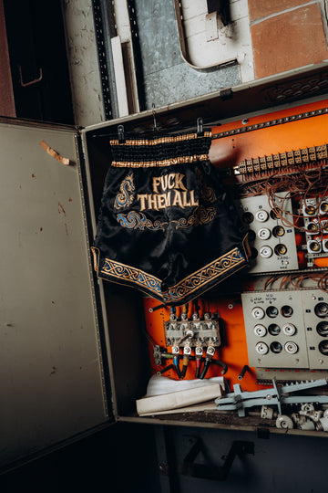 Fuck Them All Muay Thai boxing shorts