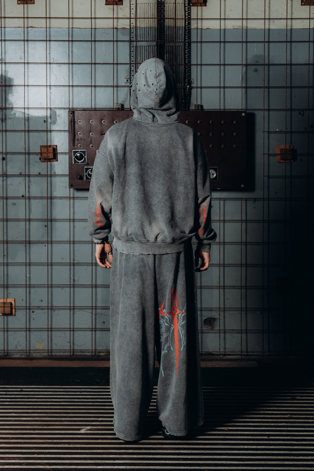 Flared sweat suit
