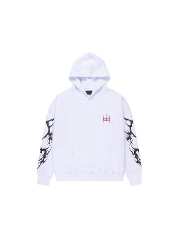 WONDERHOODIE - WHITE EMBROIDERY