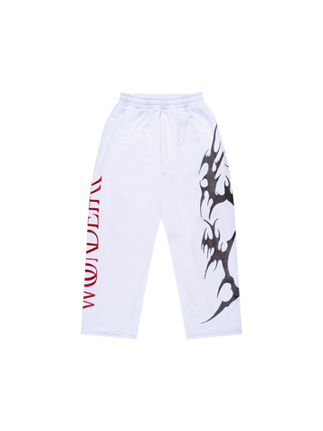 WONDERPANTS - WHITE EMBROIDERY