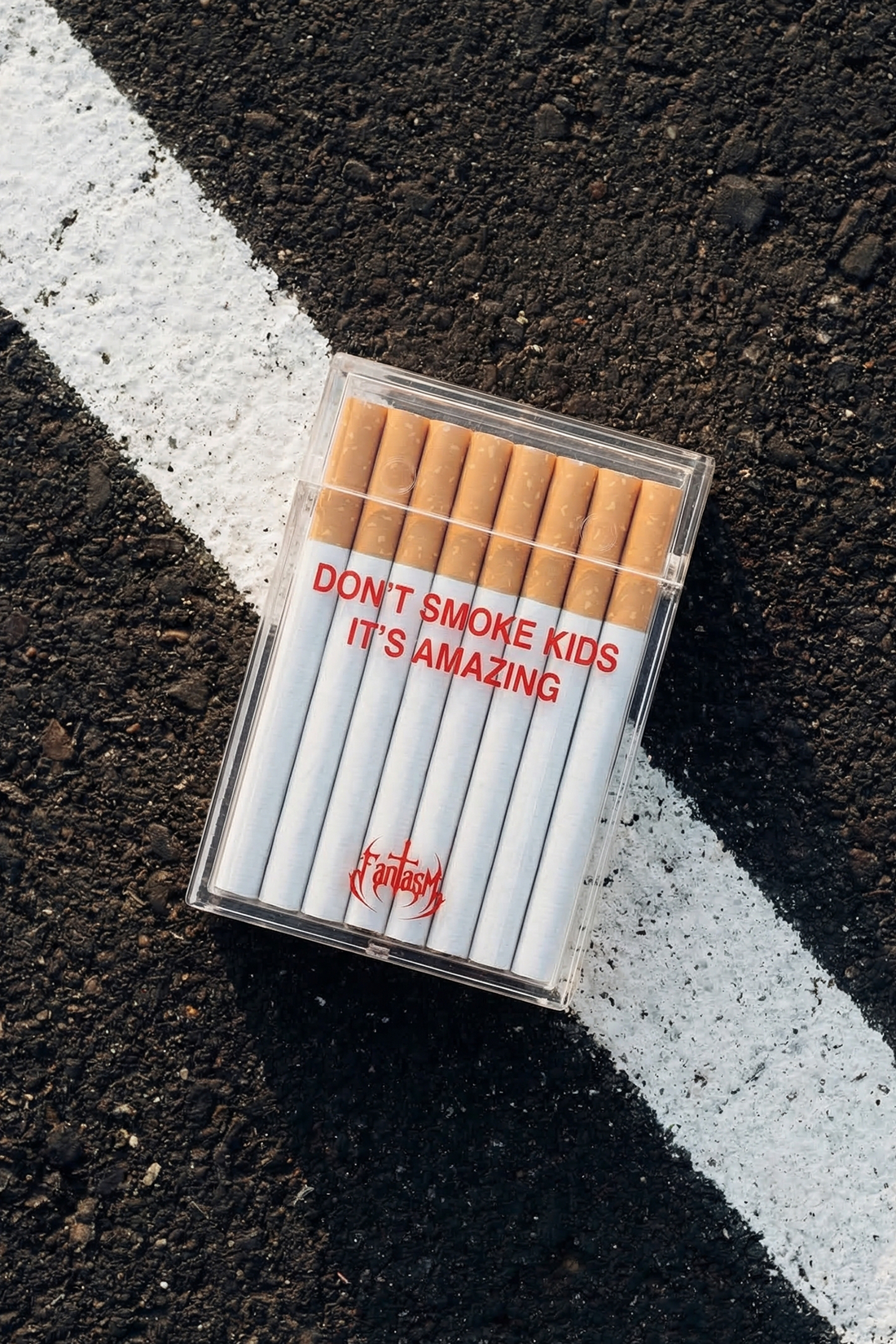 Transparent Cigarette Box