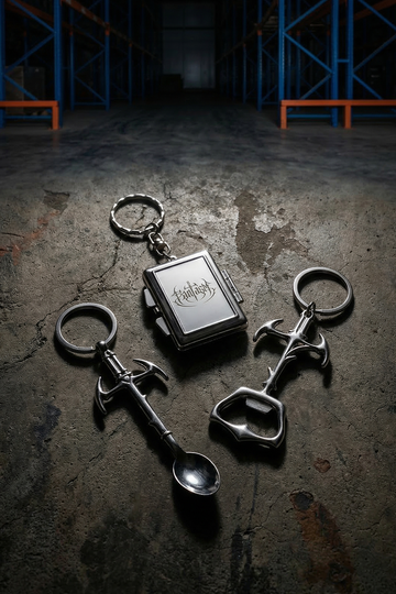 3-piece Keychain set (Opener, Spoon, Mirror)